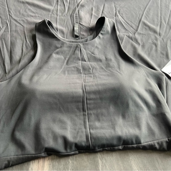 NWT Gaiam L Journey Midi Dress w/Bra Cups Black - Picture 8 of 8